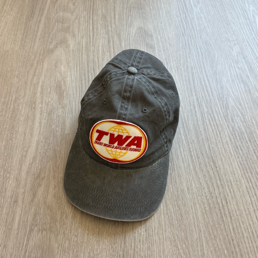 Vintage TWA Black Cap